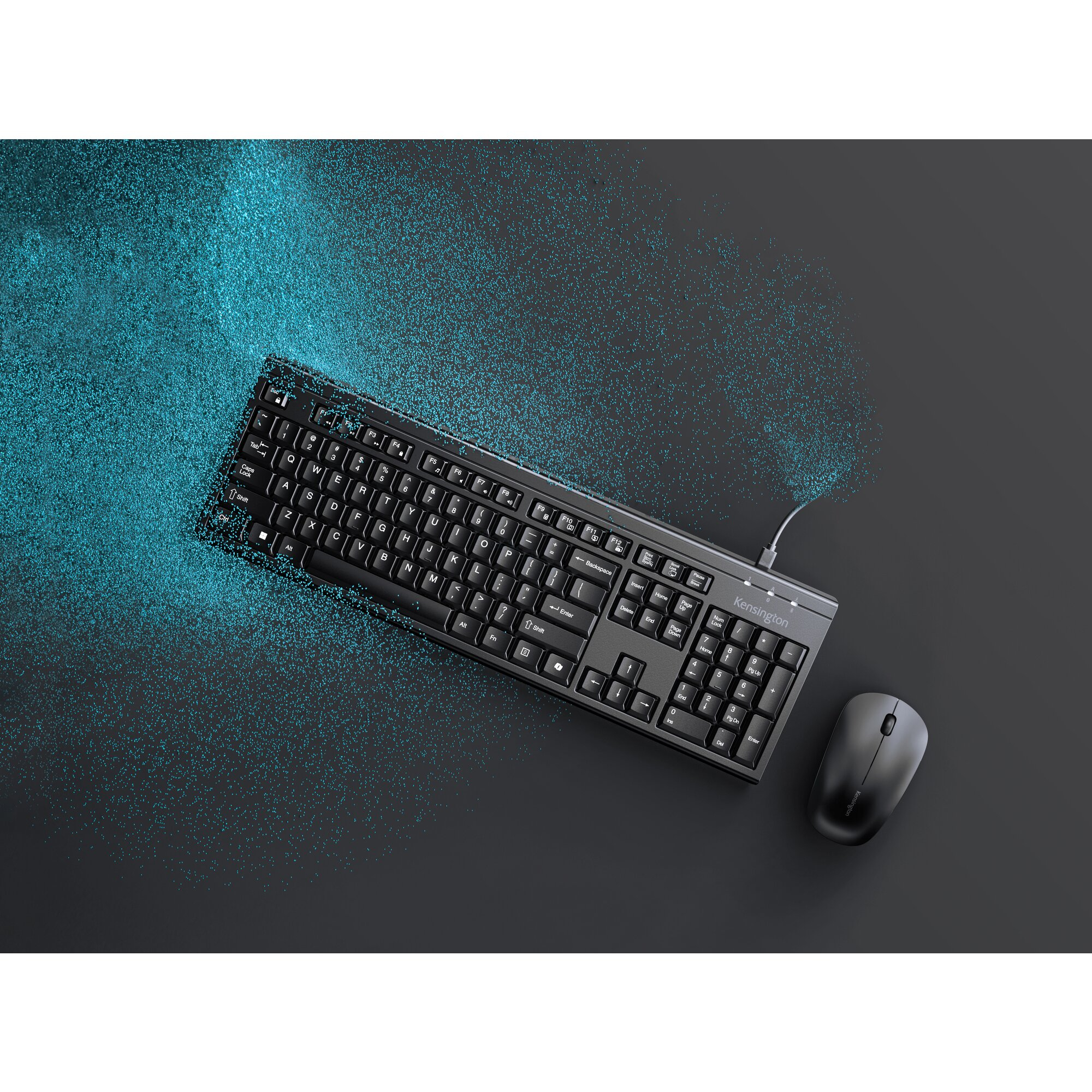Kensington KM270 EQ Rechargeable Desktop Set – Wireless - Afbeelding 16