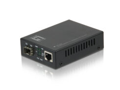 LevelOne GVT-2000 netwerk media converter 1000 Mbit/s Multimode Zwart - Afbeelding 2