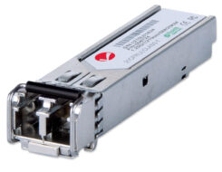 Intellinet Netwerk transceiver Gigabit SFP, 1000Base-LX (LC) single-mode, 20 km, 1310 nm, MSA-compatibel, equivalent aan Cisco GLC-LH-SM, 3 jaar garantie