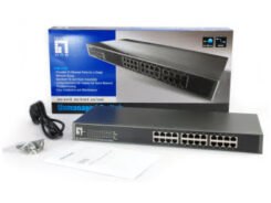 LevelOne FSW-2450 netwerk-switch Unmanaged Fast Ethernet (10/100) Zwart - Afbeelding 6