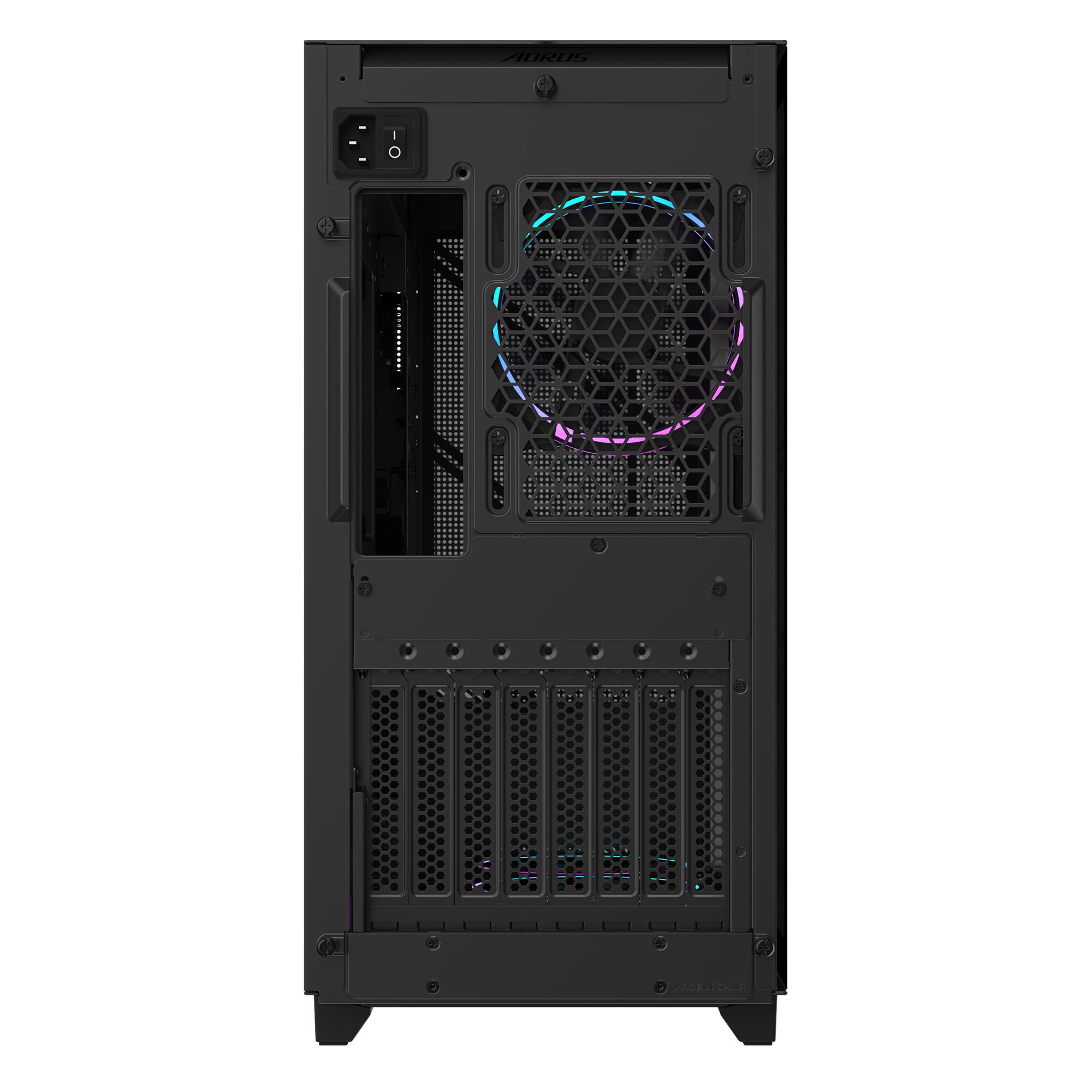 GIGABYTE C400 Midi Tower Zwart - Afbeelding 9