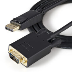 StarTech.com 91 cm lange DisplayPort-naar-VGA-adapterconverterkabel DP naar VGA 1920x1200 zwart - Afbeelding 5