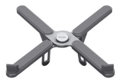 Trust Macy Opvouwbare aluminium laptopstandaard – ergonomische laptopstandaard – opvouwbaar ontwerp – Aluminium/Grijs - Afbeelding 4