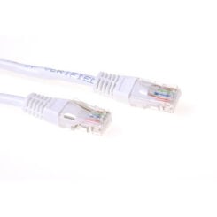 ACT Witte 3 meter U/UTP CAT6A patchkabels met RJ45 connectoren - Afbeelding 2