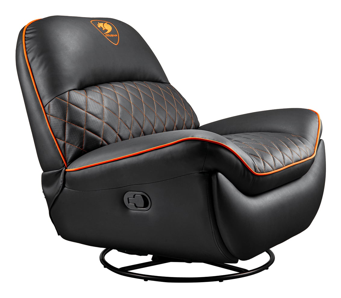 COUGAR CGR-OVL-ORB Gamingbank Gecapitonneerde zitting Zwart - Afbeelding 5