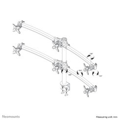 Neomounts FPMA-D700D6 Monitorarm 19-27" - Afbeelding 11