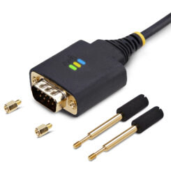 StarTech.com 30cm USB naar Serieel Adapter/Converter Kabel, COM Retention, Verwisselbare DB9 Schroeven/Moeren, USB-A naar DB9 RS232, FTDI IC, ESD Bescherming, Windows/macOS/Linux - Afbeelding 7