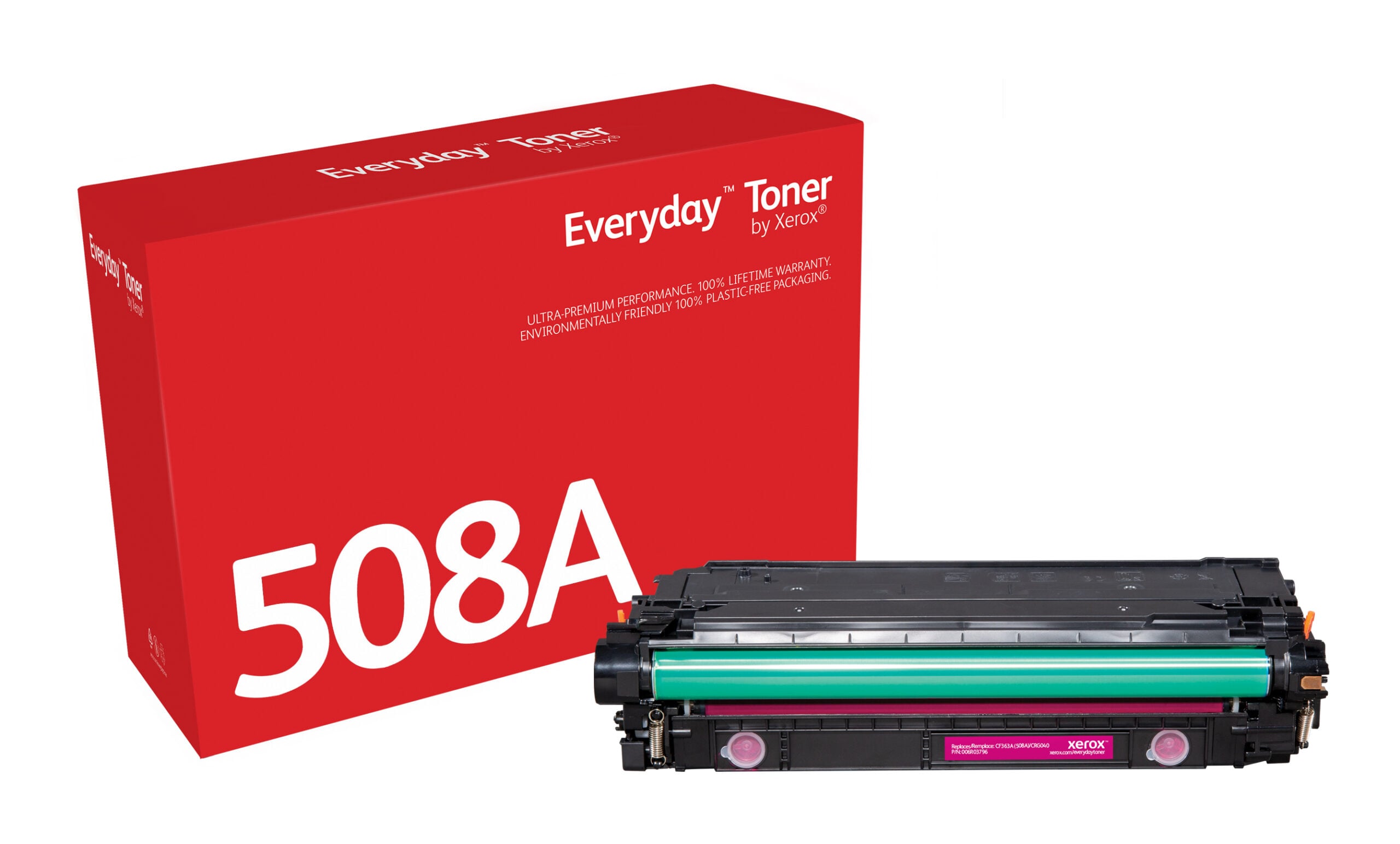 Everyday™ Magenta Toner van Xerox is compatibel met HP 508A (CF363A), Standaard capaciteit