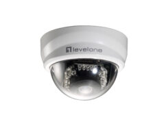 LevelOne FCS-3101 bewakingscamera Dome IP-beveiligingscamera Binnen & buiten 1920 x 1080 Pixels Plafond/bureau