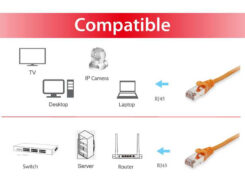 Equip 605571 netwerkkabel Oranje 2 m Cat6 S/UTP (STP) - Afbeelding 4