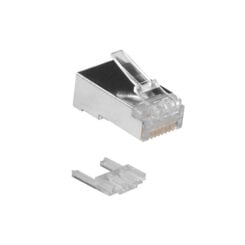 ACT RJ45 (8P/8C) CAT6 afgeschermde modulaire connector voor ronde kabel met massieve of soepele aders - Afbeelding 7