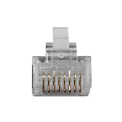 ACT RJ45 (8P/8C) CAT6 afgeschermde modulaire connector voor ronde kabel met massieve of soepele aders - Afbeelding 6