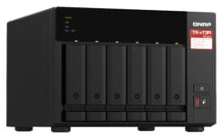 QNAP TS-673A NAS Tower Ryzen Embedded V1500B 8 GB DDR4 0 TB QNAP Turbo System Zwart - Afbeelding 4