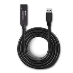 Lindy 43376 USB-kabel USB 3.2 Gen 1 (3.1 Gen 1) 10 m USB A USB C 5 Gbit/s Zwart - Afbeelding 4