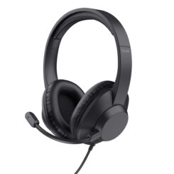 Trust Ayda Max Headset - Over-ear headset – Opklapbare microfoon – 3,5 mm aansluiting – Zwart - Afbeelding 2