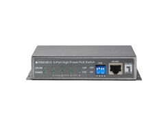 LevelOne FSW-0513 netwerk-switch Fast Ethernet (10/100) Power over Ethernet (PoE) Zwart, Grijs - Afbeelding 4