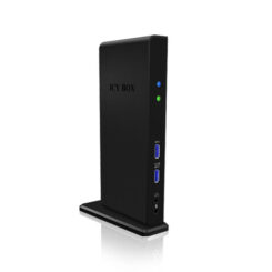 ICY BOX IB-DK2241AC Bedraad USB 3.2 Gen 1 (3.1 Gen 1) Type-A Zwart - Afbeelding 3