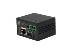 LevelOne IEC-4000 netwerk media converter 100 Mbit/s Zwart - Afbeelding 2