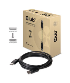 CLUB3D Displayport 1.2 Cable M/M 3Meter 4K60Hz 21.6Gbps - Afbeelding 4