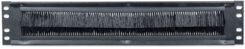 Intellinet 19" kabelinvoer-paneel, 2U, met borstelinzet, zwart - Afbeelding 5