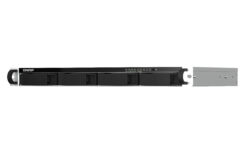 QNAP TS-464eU NAS Rack (1U) Intel® Celeron® N5095 8 GB DDR4 0 TB QNAP Turbo System Aluminium, Zwart - Afbeelding 6