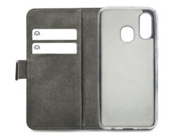 Mobilize Classic Gelly Wallet Book Case Samsung Galaxy A40 Black - Afbeelding 2