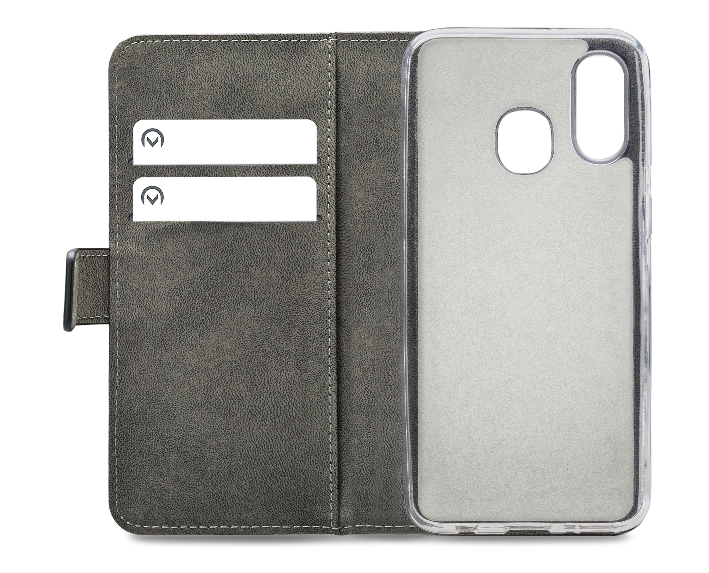 Mobilize Classic Gelly Wallet Book Case Samsung Galaxy A40 Black - Afbeelding 2