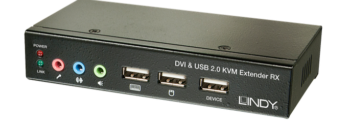Lindy 39377 KVM-switch Zwart
