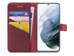 My Style Flex Wallet for Samsung Galaxy S21+ 5G Bordeaux - Afbeelding 2