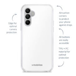 Mobilize Naked Protection Case Samsung Galaxy S22 5G Clear - Afbeelding 3