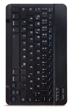 Mobilize Detachable Bluetooth Keyboard Case Samsung Galaxy Tab S7/S8 11 Black QWERTZ - Afbeelding 4