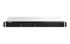QNAP TS-464eU NAS Rack (1U) Intel® Celeron® N5095 8 GB DDR4 0 TB QNAP Turbo System Aluminium, Zwart - Afbeelding 2
