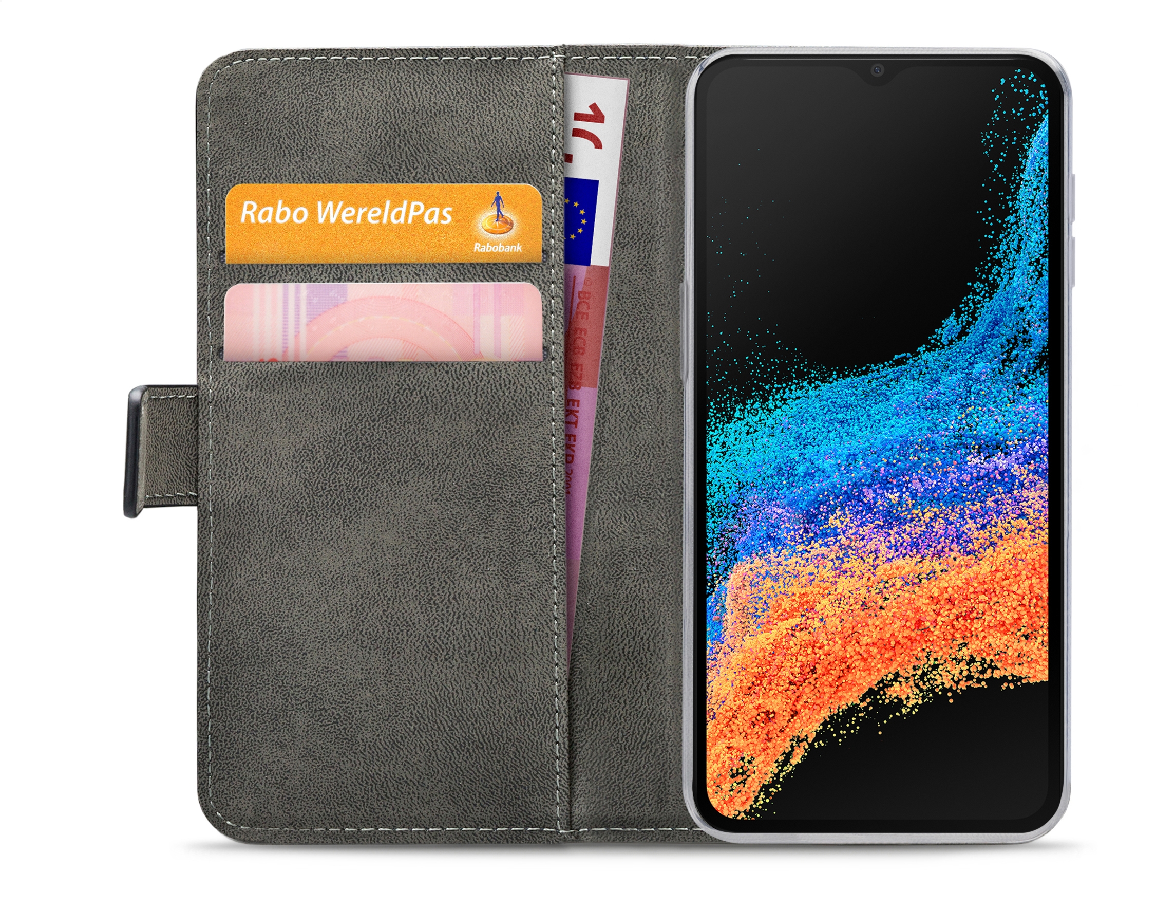 Mobilize Classic Gelly Wallet Book Case Samsung Galaxy Xcover6 Pro Black - Afbeelding 2
