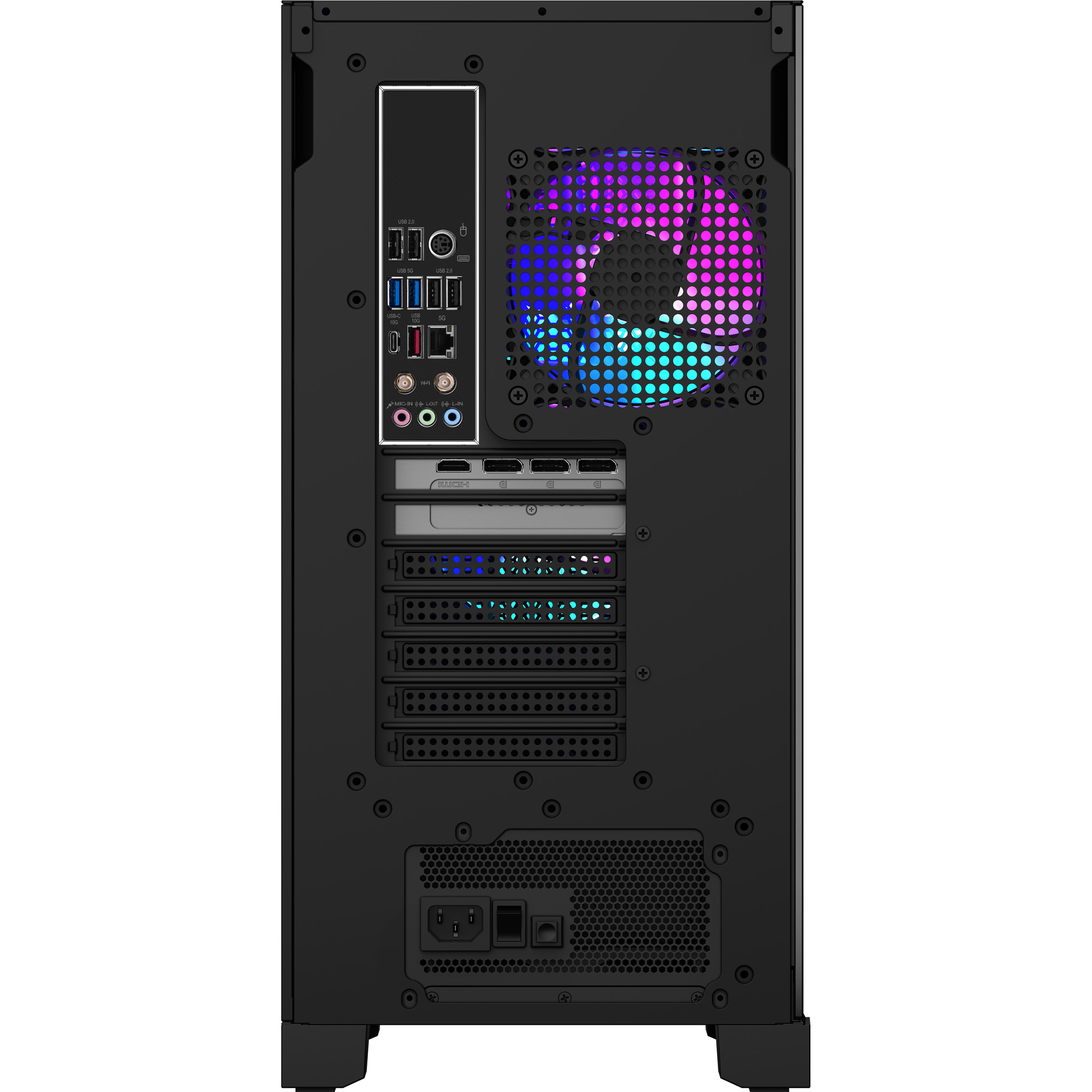 MSI MPG Infinite X3 AI 2NVV7-643EU Intel Core Ultra 7 265K 32 GB DDR5-SDRAM 1 TB SSD NVIDIA GeForce RTX 5080 Windows 11 Home Desktop PC Zwart - Afbeelding 8