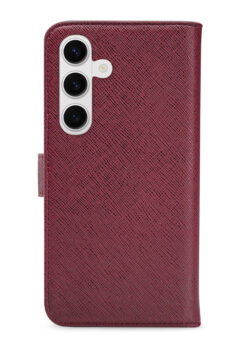 My Style Flex Wallet for Samsung Galaxy S24 5G/S25 5G Bordeaux