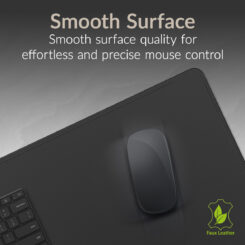 Mobilize PU Leather Desk Mat with Magnetic Wireless Charger 15W Black - Afbeelding 7