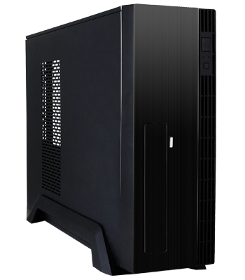 Chieftec UE-02B computerbehuizing Mini Tower Zwart 250 W - Afbeelding 2