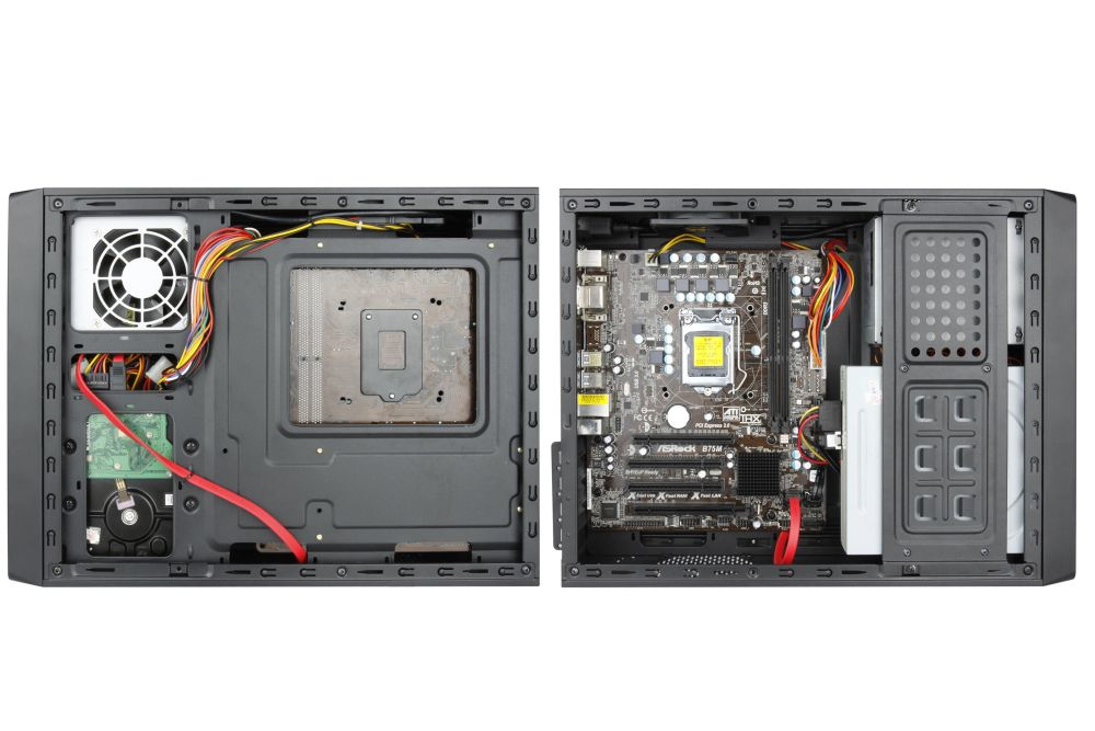 Chieftec UE-02B computerbehuizing Mini Tower Zwart 250 W - Afbeelding 4