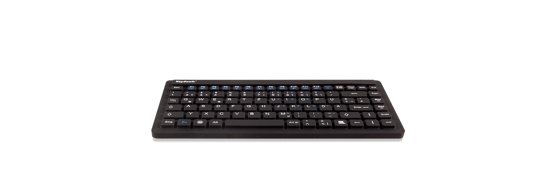 KeySonic KSK-3230IN (DE) toetsenbord Universeel USB QWERTZ Duits Zwart - Afbeelding 3