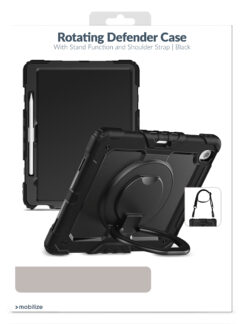 Mobilize Rotating Defender Case Stand Function for Apple iPad Air 11 (2024/2025/2026) Black - Afbeelding 8