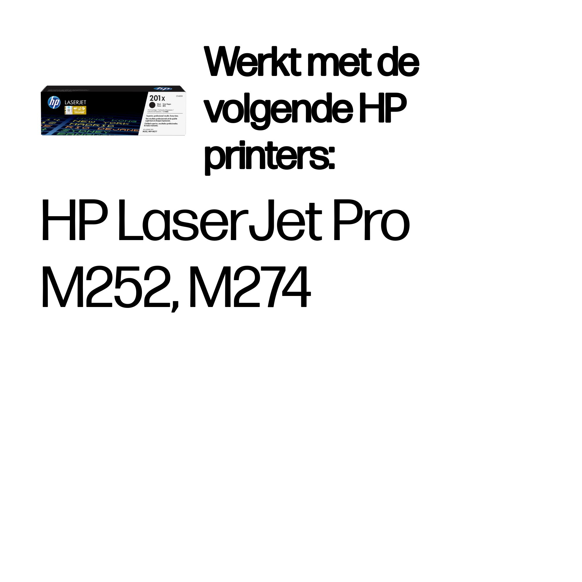 HP 201X originele high-capacity zwarte LaserJet tonercartridge - Afbeelding 3