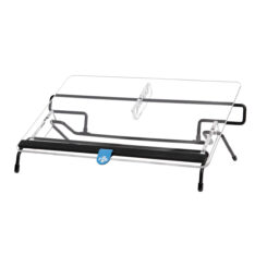 R-Go Tools Documenthouder R-Go Flex Read, ergonomisch, met soft foam polssteun, transparant acrylaat - Afbeelding 3