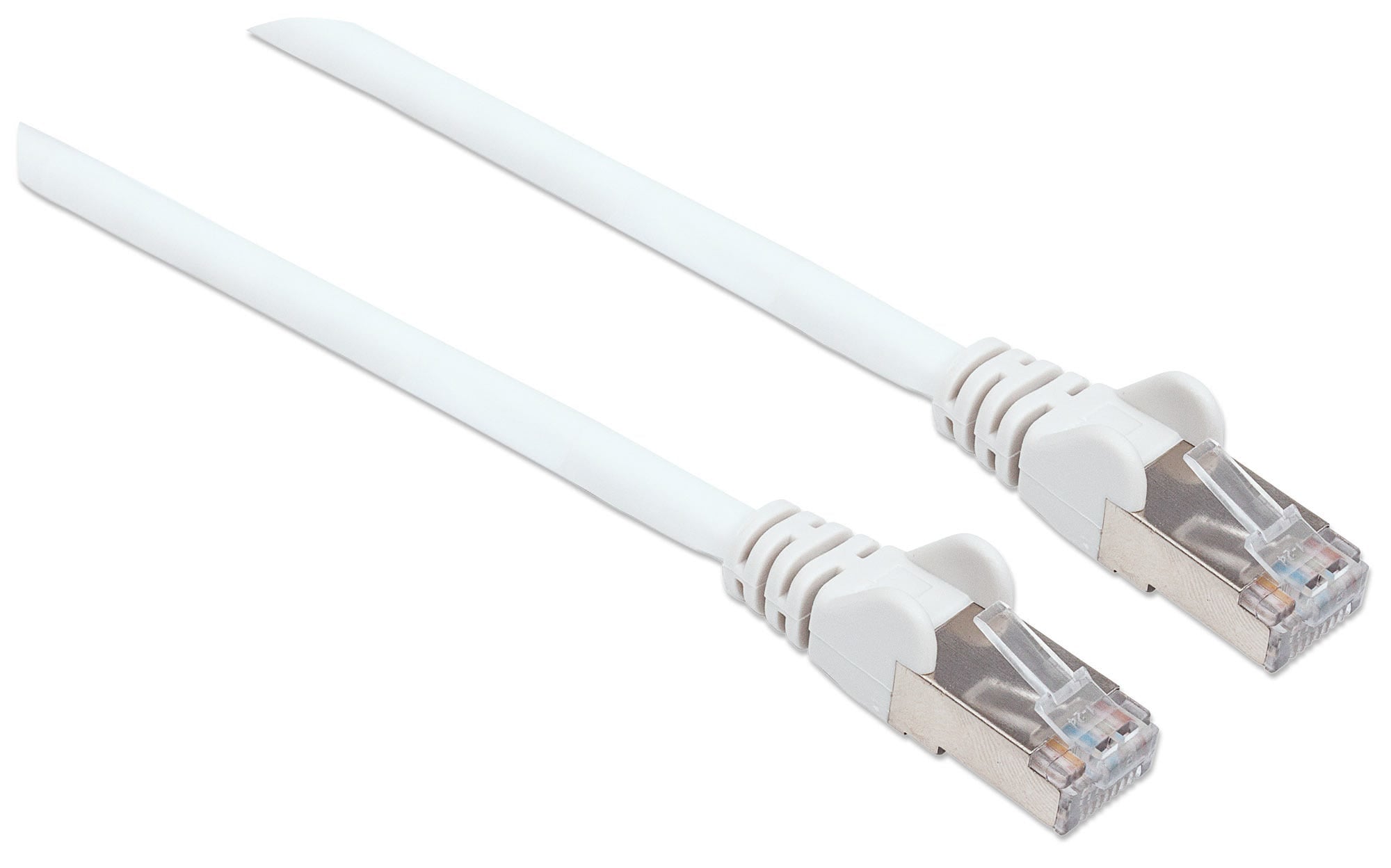 Intellinet Netwerk patchkabel Cat6, 3 m, wit, koper, S/FTP, LSOH/LSZH, PVC, RJ45, vergulde contacten, snagless, booted, levenslange garantie - Afbeelding 3