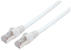 Intellinet Netwerk patchkabel Cat6, 3 m, wit, koper, S/FTP, LSOH/LSZH, PVC, RJ45, vergulde contacten, snagless, booted, levenslange garantie - Afbeelding 2