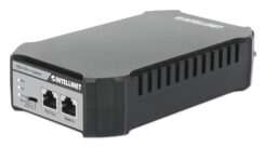 Intellinet 10G PoE++ injector, 1x 95W-poort, IEEE 802.3bt (4PPoE) conform, metalen behuizing, wandmontage mogelijk, Power Over Ethernet, 3 jaar garantie