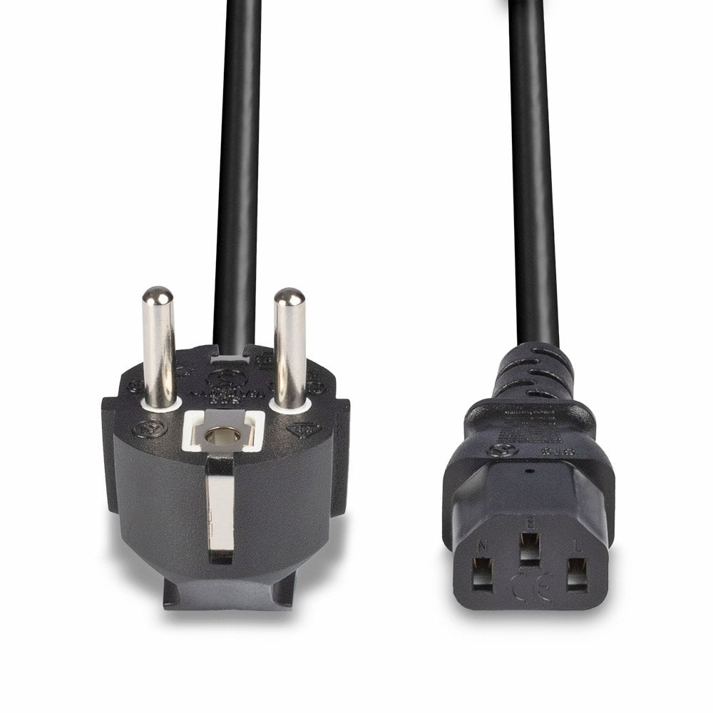Lindy 30336 electriciteitssnoer Zwart 3 m CEE7/7 C13 stekker - Afbeelding 4
