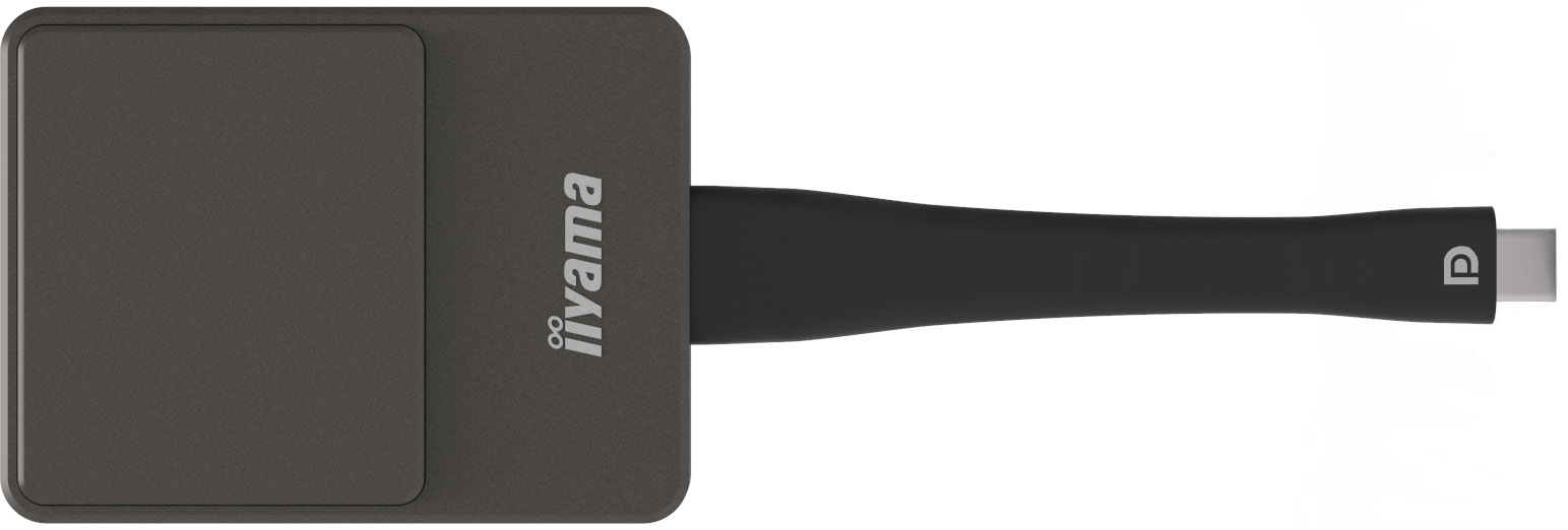 iiyama WP D002C Smart TV-dongle USB 4K Ultra HD Zwart, Zilver - Afbeelding 3