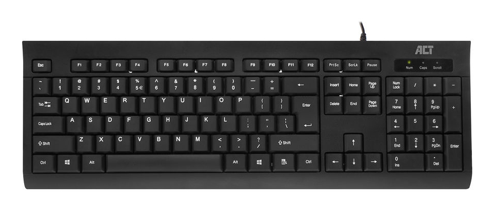 ACT Business toetsenbord USB (Qwerty/US layout) - Afbeelding 2