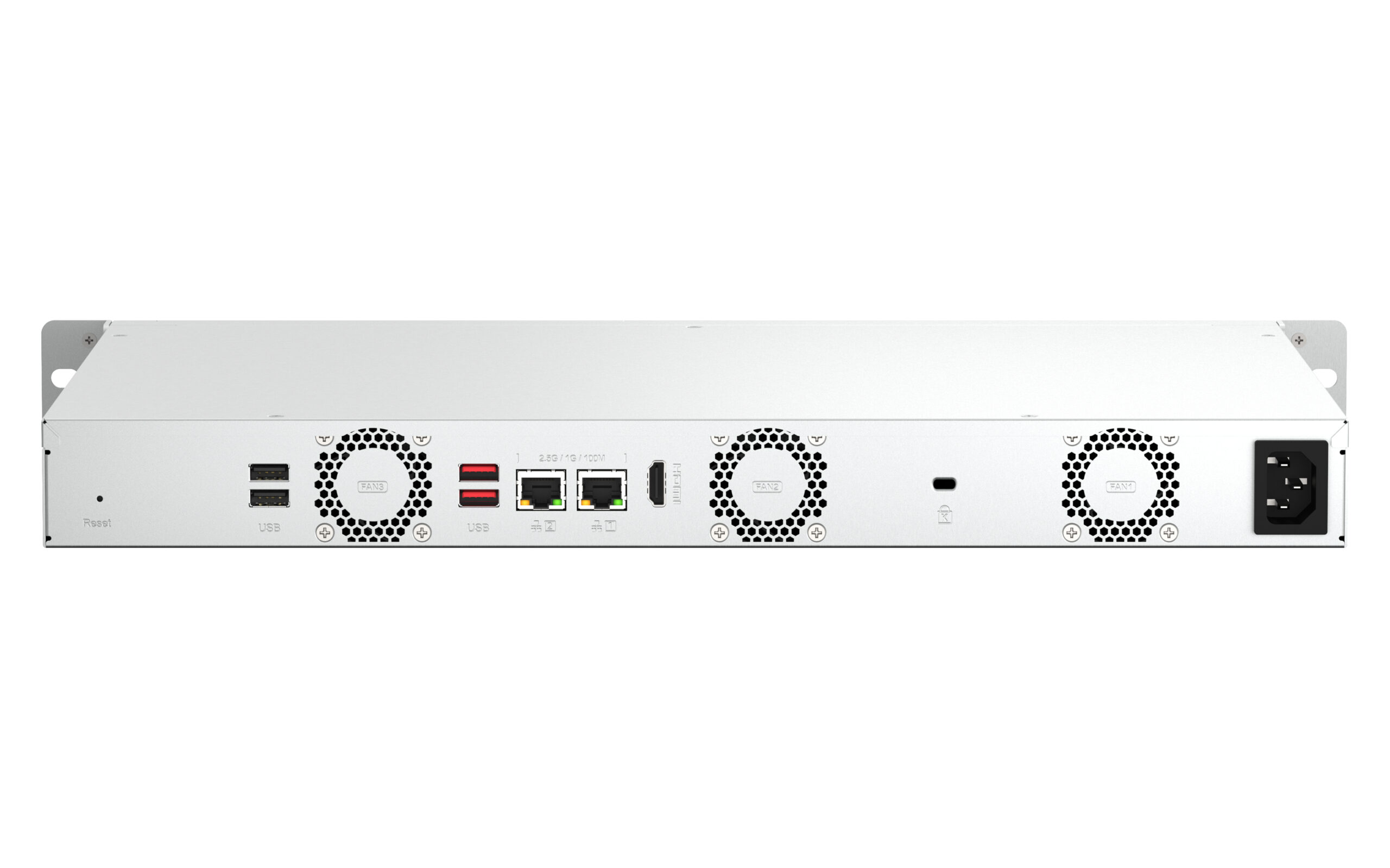 QNAP TS-464eU NAS Rack (1U) Intel® Celeron® N5095 8 GB DDR4 0 TB QNAP Turbo System Aluminium, Zwart - Afbeelding 7