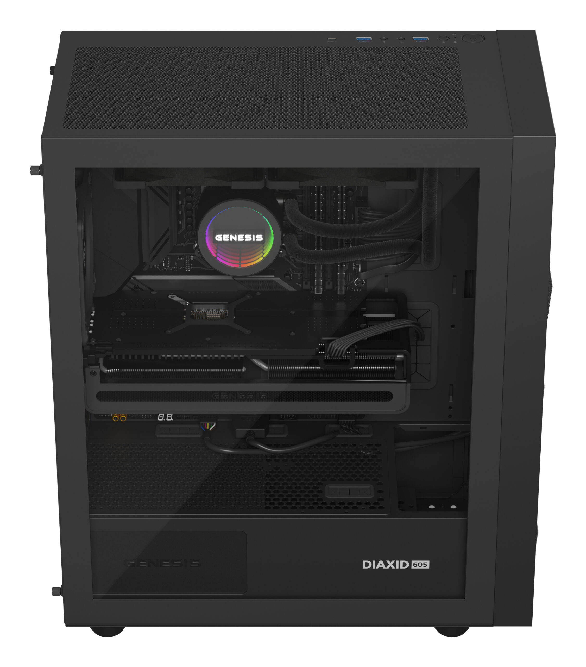 GENESIS NLG-2318 koelsysteem voor computers Processor Alles-in-één vloeistofkoeler Zwart - Afbeelding 14